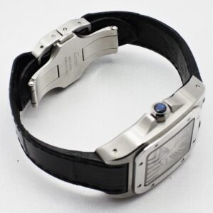 カルティエ サントス 100 MM W20106X8 白 ホワイト 17㎝ 2009年保証書 Cartier Santos 100 MM WhiteRoman C005905