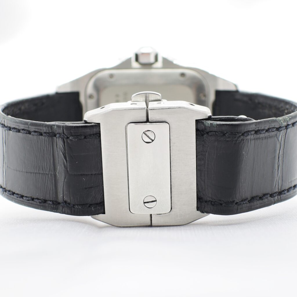 カルティエ サントス 100 MM W20106X8 白 ホワイト 17㎝ 2009年保証書 Cartier Santos 100 MM WhiteRoman C005905