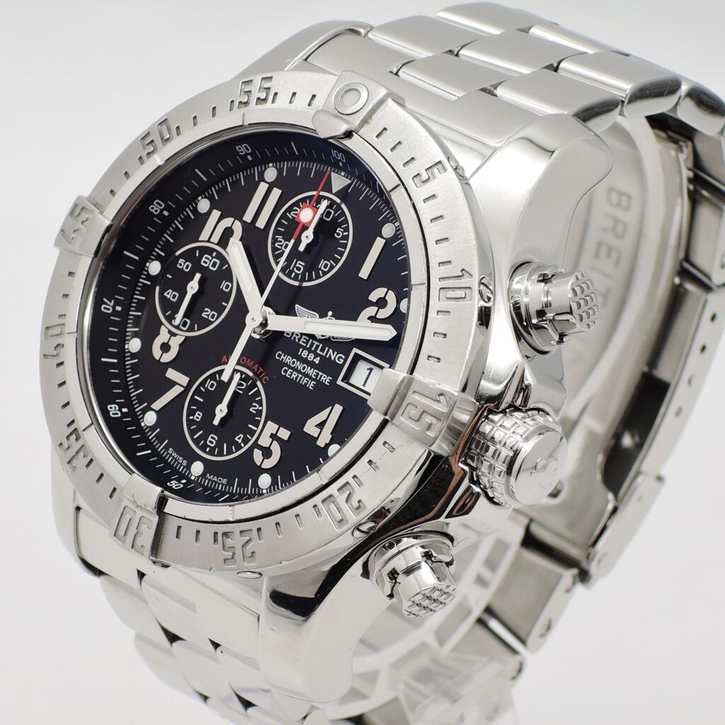 BREITLING Avenger Skyland A13380 AT Black 19.5cm ブライトリング アベンジャー スカイランド ブラック C005930