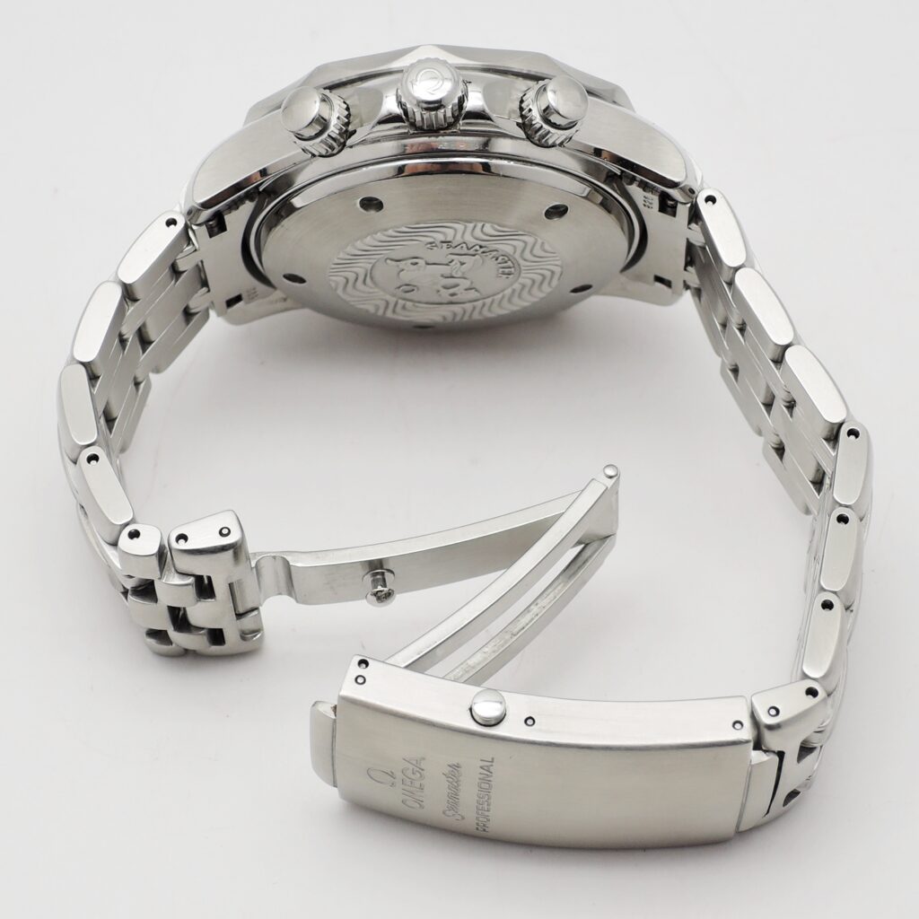 オメガ シーマスター プロフェッショナル300 クロノグラフ 2599.80 ブルー 20.5cm AT OMEGA Seamaster Professional 300 Chronograph Blue C005932