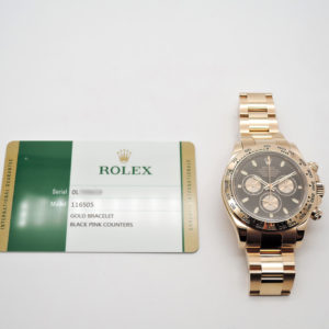 ロレックス デイトナ 116505 自動巻き 黒文字盤 ROLEX Daytona 40 AT Black C004064