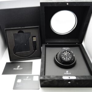 ウブロ ビッグバン 301.CI.1770.RX ブラック 黒文字盤 AT 19cm HUBLOT Big Bang Evolution C006133