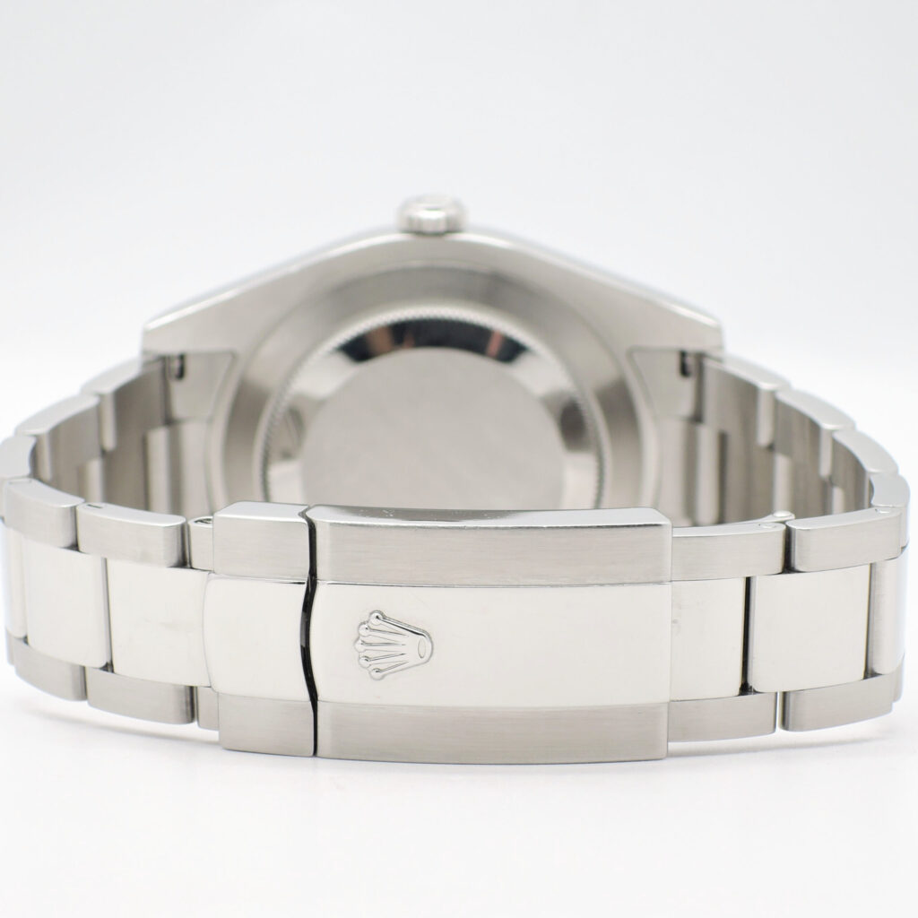 ロレックス デイトジャストⅡ41 116334 2011年保証書 黒 ブラック 17.5cm ROLEX Date-JustⅡ41 Black C006160