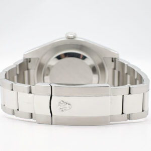 ロレックス デイトジャストⅡ41 116334 2011年保証書 黒 ブラック 17.5cm ROLEX Date-JustⅡ41 Black C006160