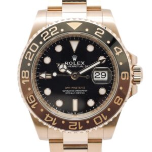 ロレックス GMTマスターⅡ 126715CHNR 黒 ブラック 18.5cm AT ROLEX GMT-MASTERⅡ Black C006189