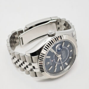 ロレックス スカイドゥエラー 336934 2023年保証書 青 ブルー 16.5cm AT ROLEX Sky-Dweller Blue C006212