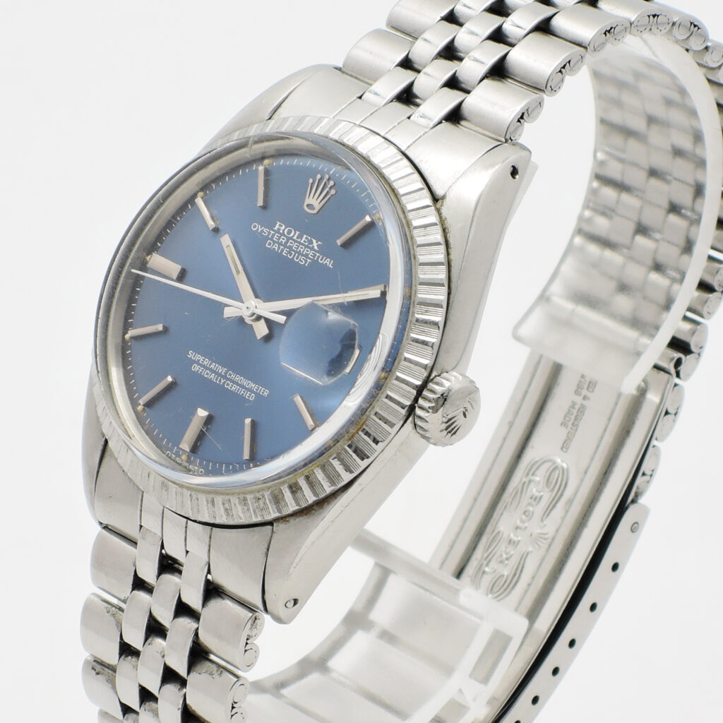 ロレックス デイトジャスト 36 1603 ブルー AT 17.5cm ROLEX Date-Just 36 Blue C006309