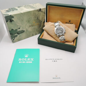 ロレックス デイトナ 16520 黒 L番 マーク1/200タキ/逆6/段落ち 17.5cm AT ROLEX Daytona Black Floating Cosmograph C006327