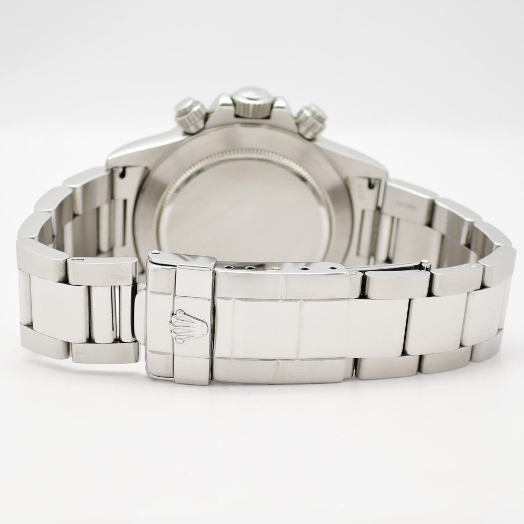 ロレックス デイトナ 16520 黒 W番 パトリッツィダイヤル/ブラウンアイ/ダースベイダー 完品 17.5cm AT ROLEX Daytona Black C006329