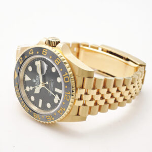 ロレックス GMTマスターⅡ 126715CHNR 2025年保証書 黒 ブラック 18cm AT ROLEX GMT-MASTERⅡBlack C006330