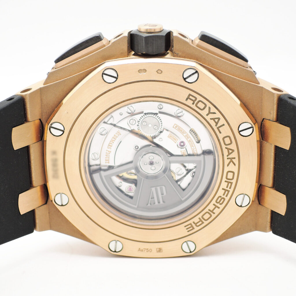 オーデマピゲ ロイヤルオーク オフショア クロノグラフ 26401RO.OO.A002CA.02 黒 ブラック 20cm AT Audemars Piguet Royal Oak Offshore Chronograph C006331