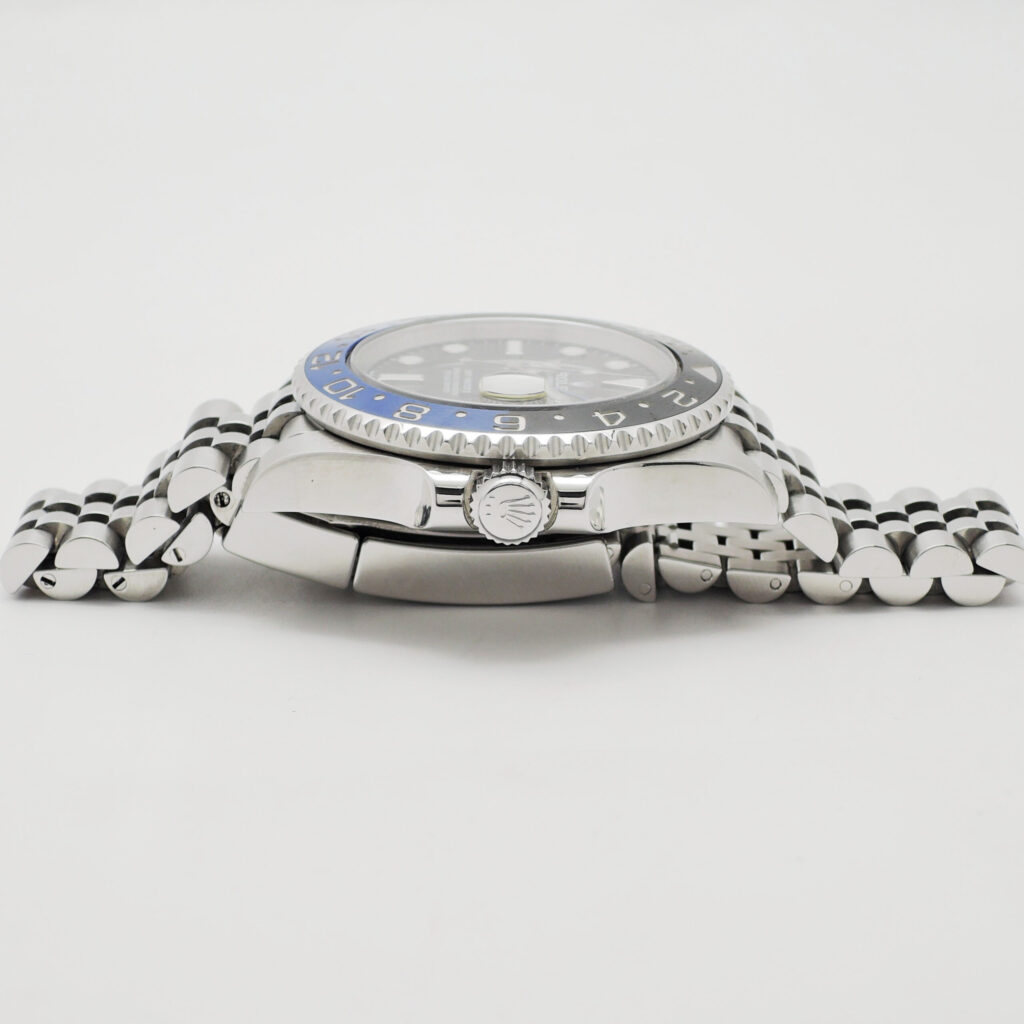 ロレックス GMTマスターⅡ 126710BLNR 2024年保証書 黒 ブラック 17cm ROLEX GMT-MasterⅡ Black C006334