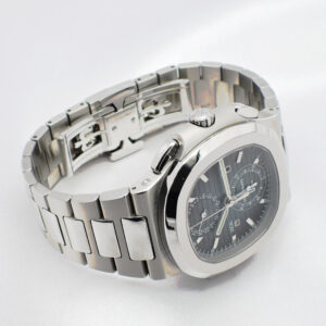 パテックフィリップ ノーチラス トラベルタイム クロノグラフ 5990/1A-011 17.5cm PATEK PHILIPPE Nautilus Travel Time Chronograph Black C006607