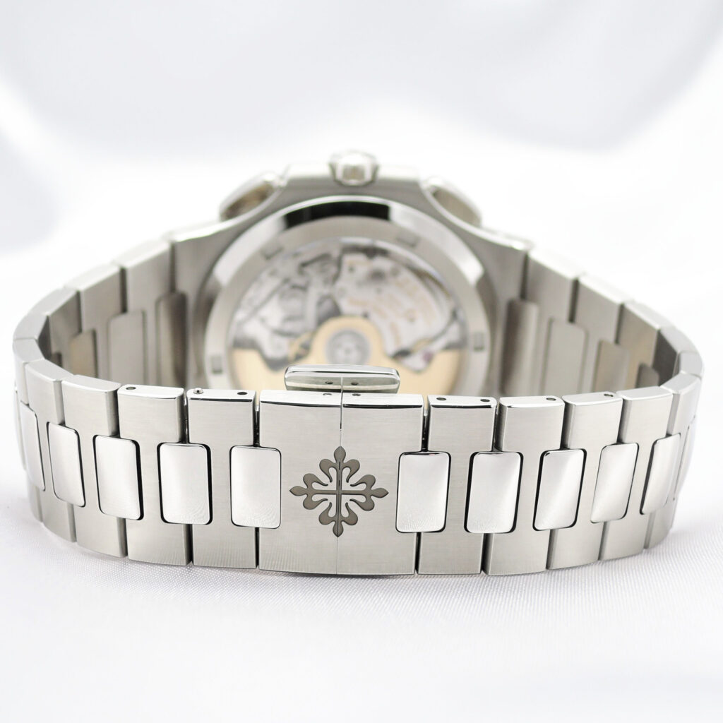 パテックフィリップ ノーチラス トラベルタイム クロノグラフ 5990/1A-011 17.5cm PATEK PHILIPPE Nautilus Travel Time Chronograph Black C006607