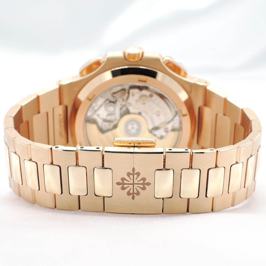 パテックフィリップ ノーチラス トラベルタイム クロノグラフ 5990/1R-001 ブルー 17.5cm PATEK PHILIPPE Nautilus Travel Time Chronograph Blue C006898