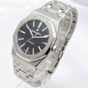 オーデマピゲ ロイヤルオーク 41 15400ST.OO.1220ST.01 黒 ブラック 18cm AT AUDEMARS PIGUET Royal Oak 41 Black C006905