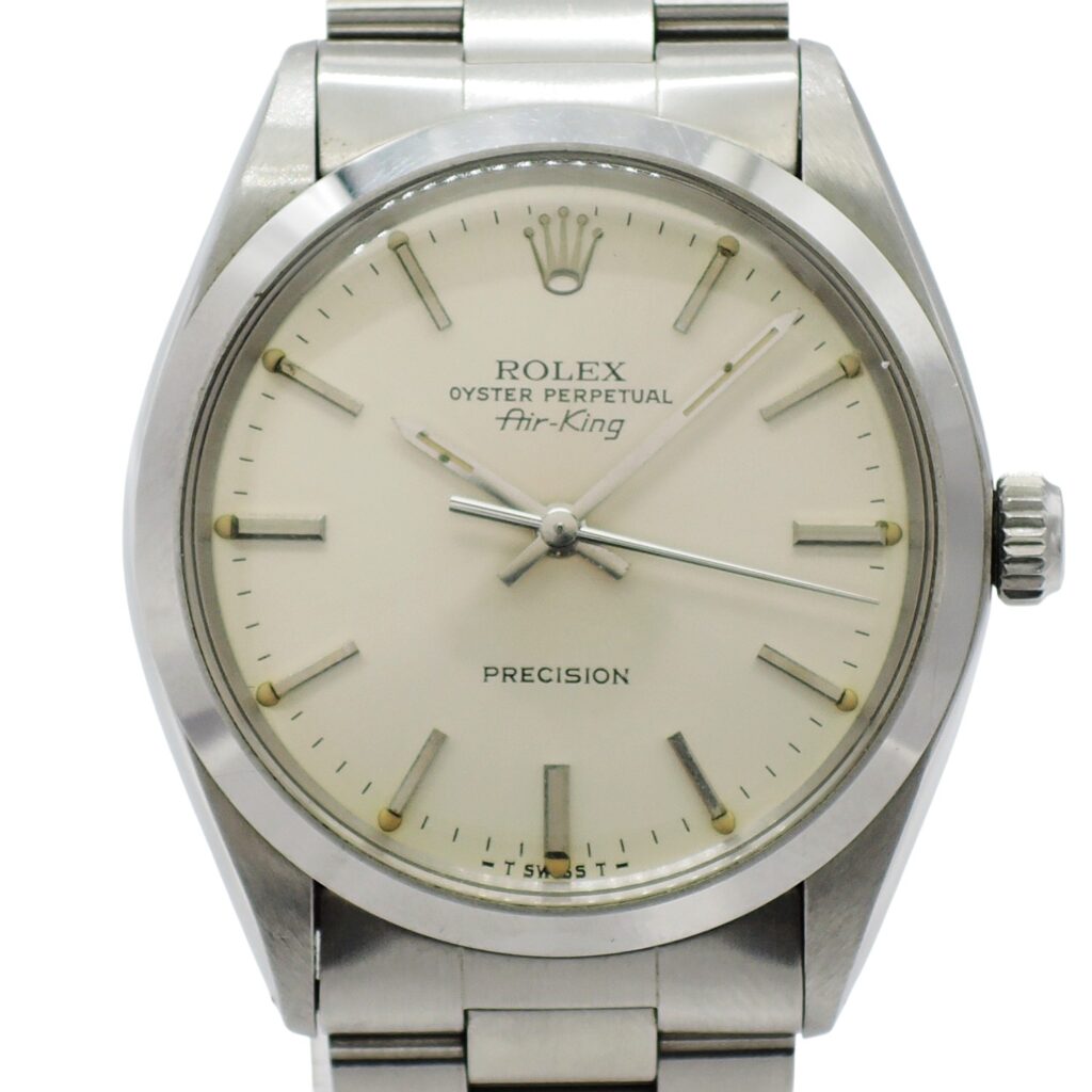 ロレックス エアキング 5500 シルバー AT 16.5cm ROLEX Air-King Silver C006968