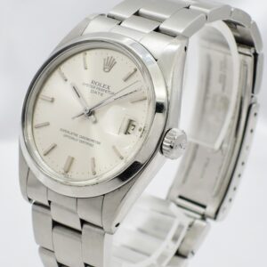 ロレックス オイスターパーペチュアルデイト 1500 シルバー AT 16.5cm ROLEX Oyster Perpetual Date Silver C006970