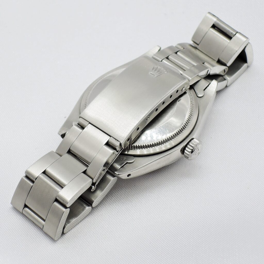 ロレックス オイスターパーペチュアルデイト 1500 シルバー AT 16.5cm ROLEX Oyster Perpetual Date Silver C006970