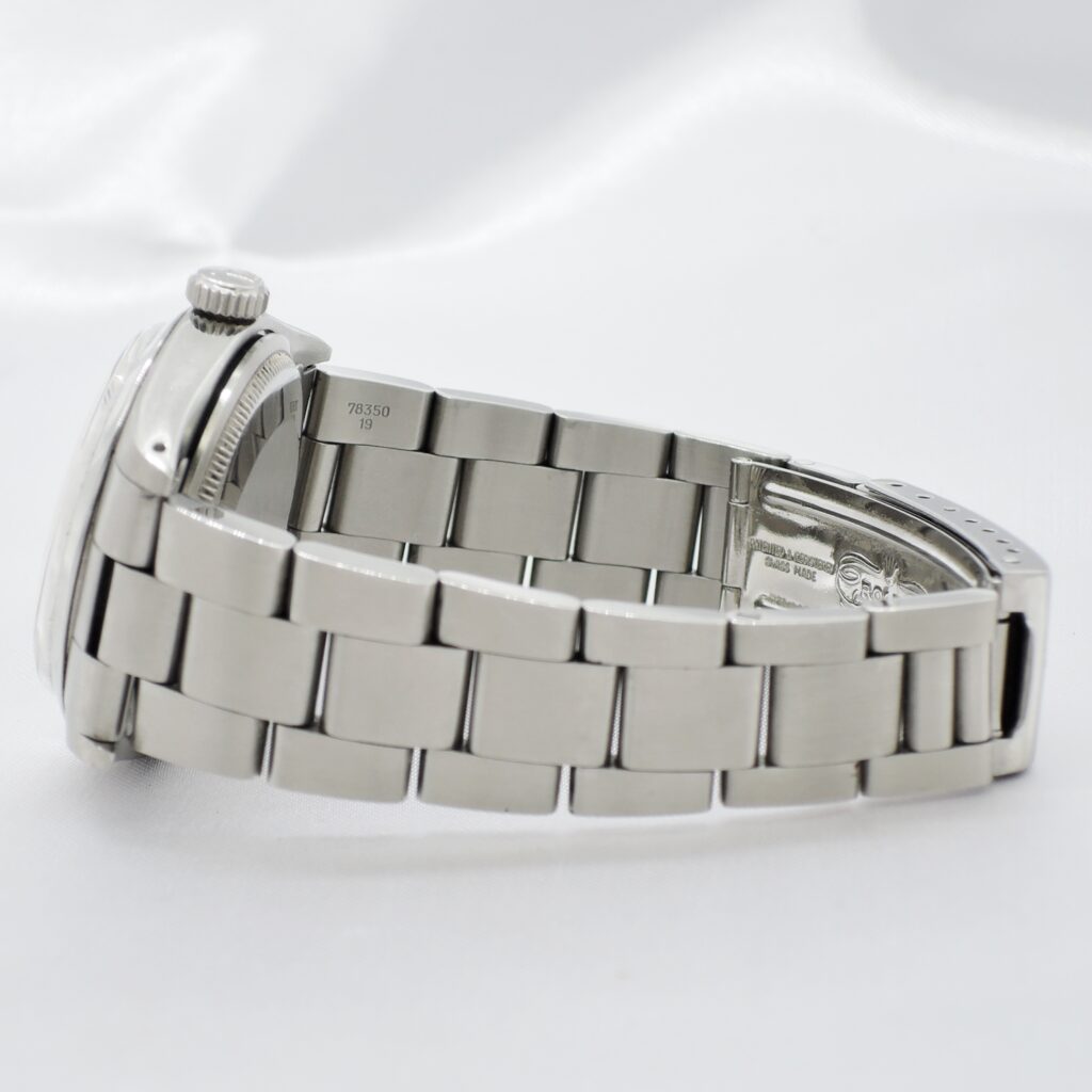 ロレックス オイスターパーペチュアルデイト 1500 シルバー AT 16.5cm ROLEX Oyster Perpetual Date Silver C006970