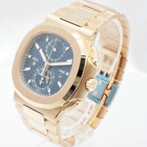 パテックフィリップ ノーチラス トラベルタイム クロノグラフ 5990/1R-001 青 ブルー 17.5cm PATEK PHILIPPE Nautilus Blue C007078