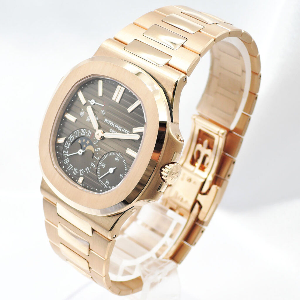 パテックフィリップ ノーチラス プチコンプリケーション 5712/1R-001 ブラウン 16.5cm PATEK PHILIPPE Nautilus Brown C007077