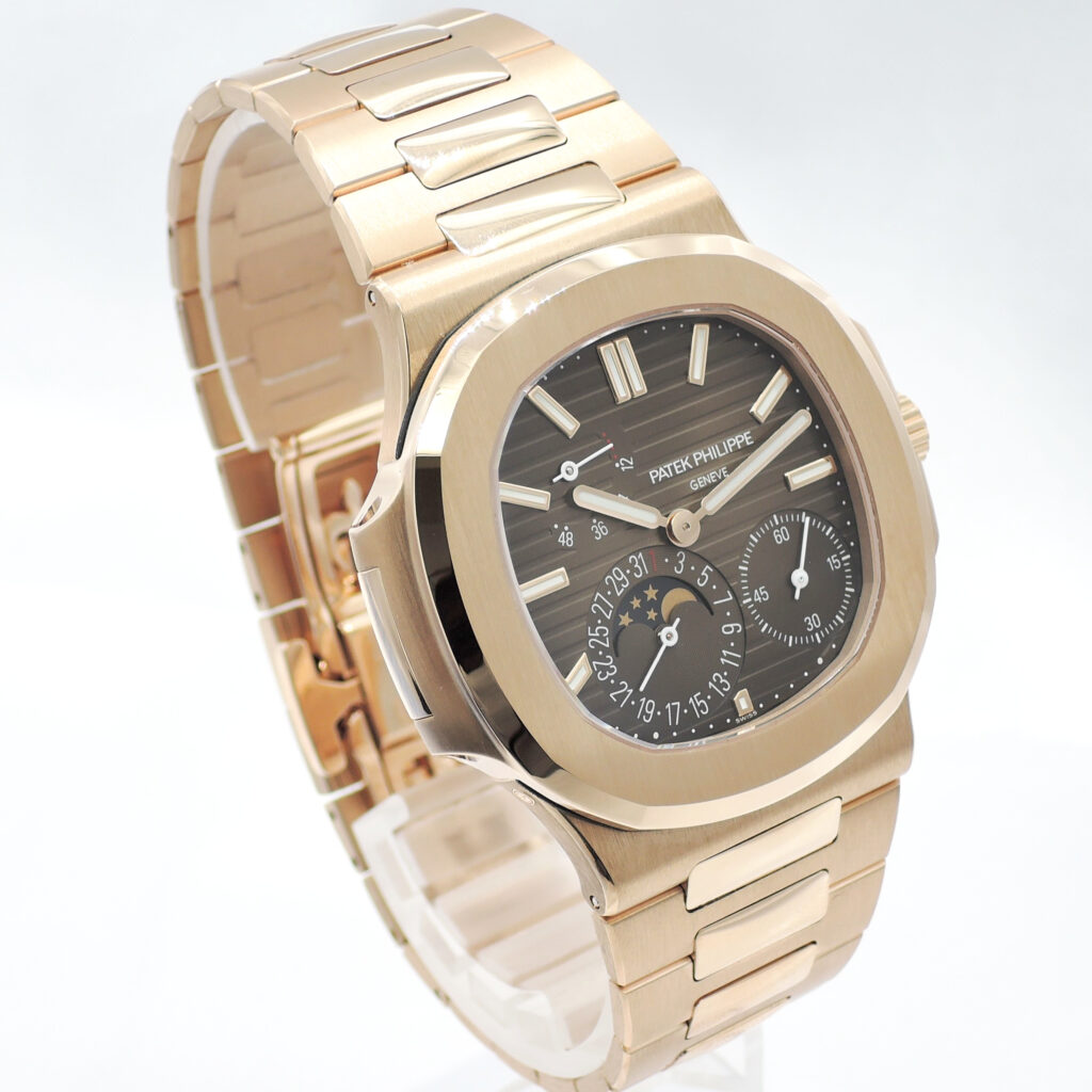 パテックフィリップ ノーチラス プチコンプリケーション 5712/1R-001 ブラウン 16.5cm PATEK PHILIPPE Nautilus Brown C007077