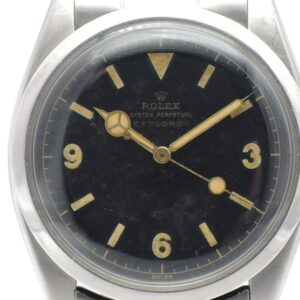 ロレックス 初期 エクスプローラーⅠ 6150 ブラック文字盤 17cm AT ROLEX ExplorerⅠ 36 Black Dial C007967