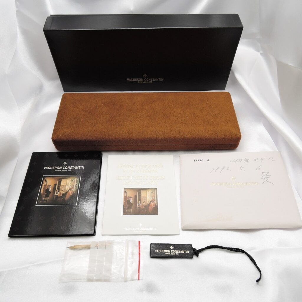 【世界限定240本】ヴァシュロン・コンスタンタン ジュビリー 240周年記念モデル Ref.47240/000J-5 K18YG シルバー文字盤 AT 19.5cm Vacheron Constantin Jubilee 240th Anniversary Limited Edition Silver C007968