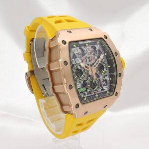 リシャールミル RM11-03 クロノグラフ AT 文字盤スケルトン Richard Mille Chronograph Full Rose Gold C008065