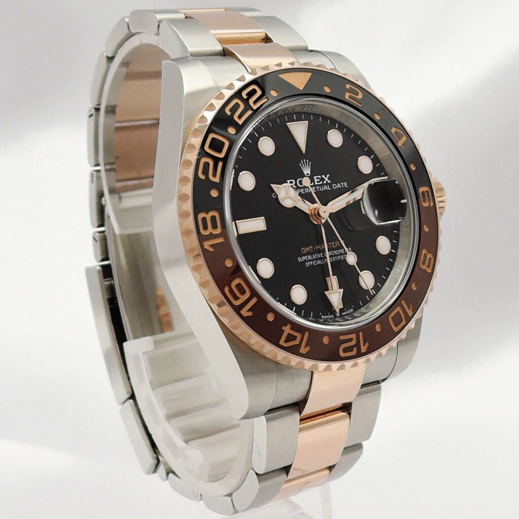 ロレックス GMTマスターⅡ 126711CHNR 保証書 黒 ブラック 18cm AT ROLEX GMT-MASTERⅡ Black C008198