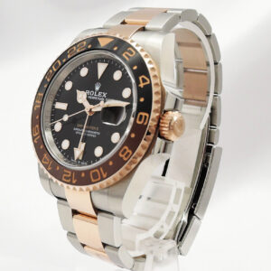 ロレックス GMTマスターⅡ 126711CHNR 保証書 黒 ブラック 18cm AT ROLEX GMT-MASTERⅡ Black C008198
