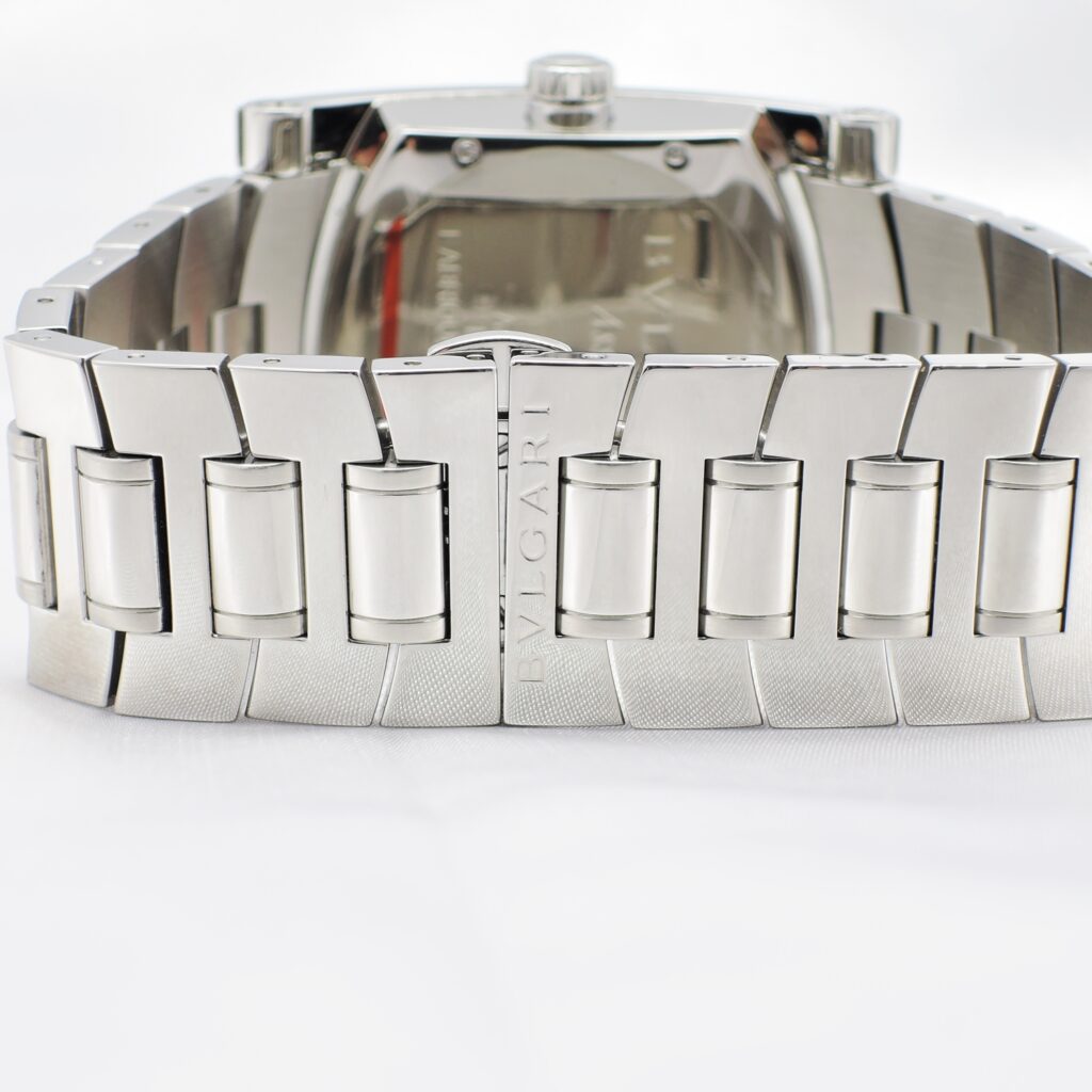 ブルガリ アショーマ AA48S 黒文字盤 AT 17.5cm BVLGARI Assioma C008257