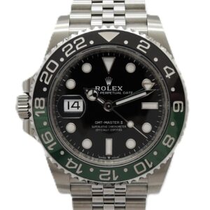 ロレックス GMTマスターⅡ 126720VTNR ジュビリーブレス  黒 緑 ブラック グリーン 18cm AT ROLEX GMT-MASTERⅡ Black Green C008260