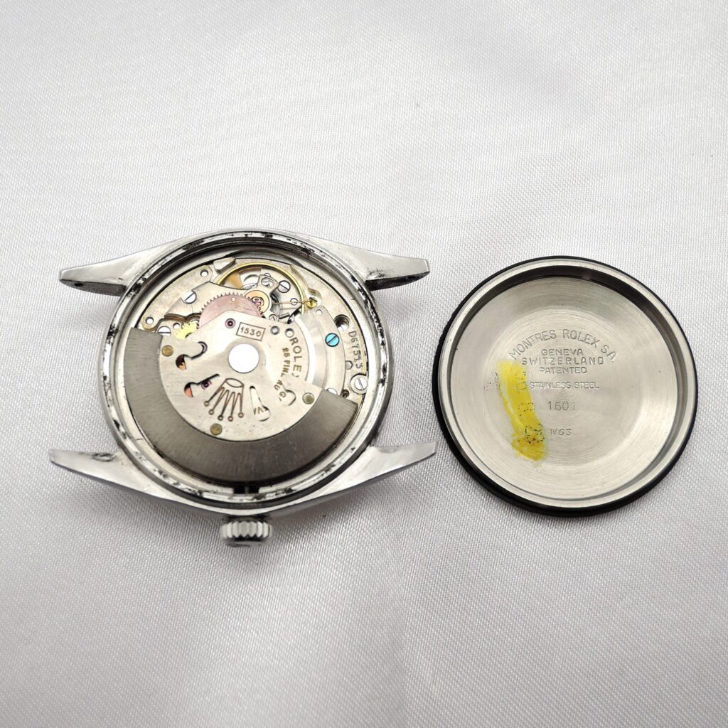 希少キャリバー ロレックス  デイトジャスト36 1601 シルバー文字盤  16cm AT ROLEX Date-Just 36 Silver C008587
