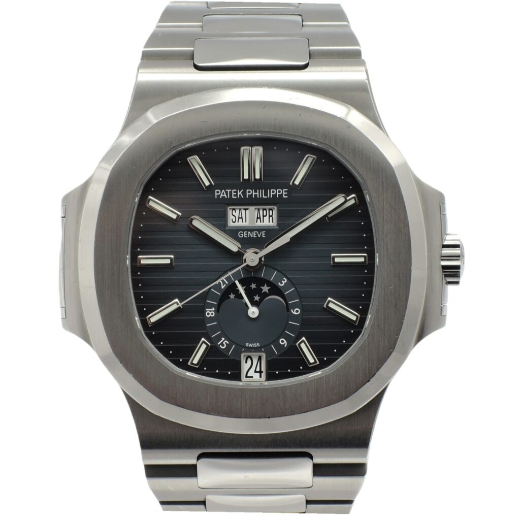 パテックフィリップ ノーチラス カレンダー 5726/1A-014 青 ブルーグラデーション 18cm PATEK PHILIPPE Nautilus Blue C008724
