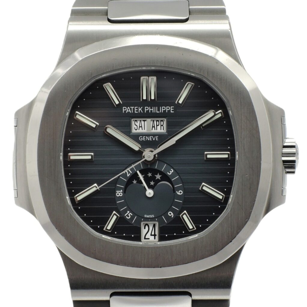 パテックフィリップ ノーチラス カレンダー 5726/1A-014 青 ブルーグラデーション 18cm PATEK PHILIPPE Nautilus Blue C008724