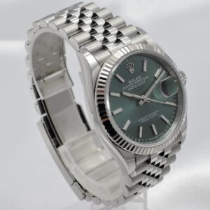 ロレックス デイトジャスト 36 126234 ミントグリーン 18cm WG/SS 自動巻 Rolex Date-Just 36 Mint green C008802