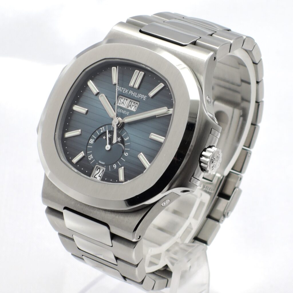 パテックフィリップ ノーチラス カレンダー 5726/1A-014 青 ブルーグラデーション 18cm PATEK PHILIPPE Nautilus Blue C008724