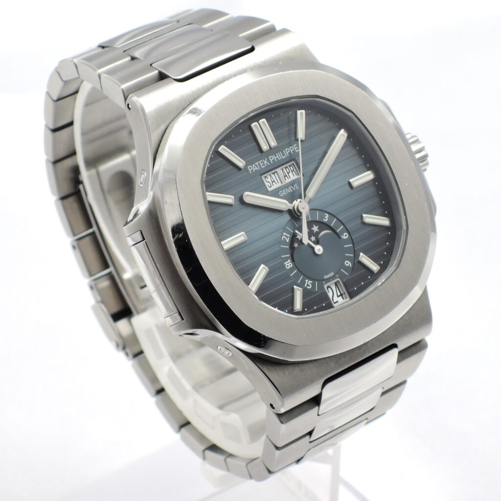 パテックフィリップ ノーチラス カレンダー 5726/1A-014 青 ブルーグラデーション 18cm PATEK PHILIPPE Nautilus Blue C008724