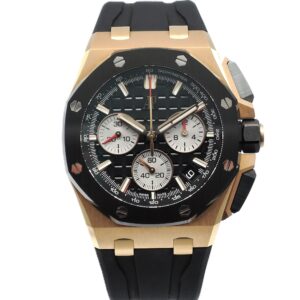 オーデマピゲ ロイヤルオーク オフショア クロノグラフ 26420RO.OO.A002CA.01 ブラック PG/CE 自動巻 Audemars Piguet Royal Oak Offshore Chronograph C008729