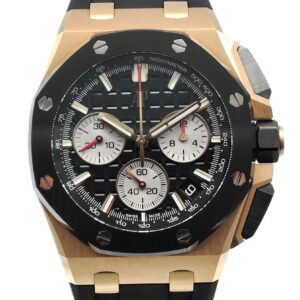 オーデマピゲ ロイヤルオーク オフショア クロノグラフ 26420RO.OO.A002CA.01 ブラック PG/CE 自動巻 Audemars Piguet Royal Oak Offshore Chronograph C008729