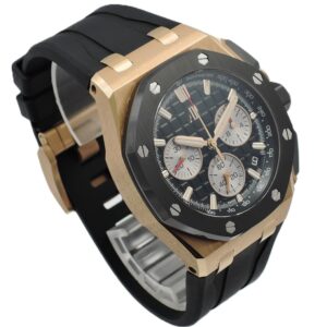 オーデマピゲ ロイヤルオーク オフショア クロノグラフ 26420RO.OO.A002CA.01 ブラック PG/CE 自動巻 Audemars Piguet Royal Oak Offshore Chronograph C008729
