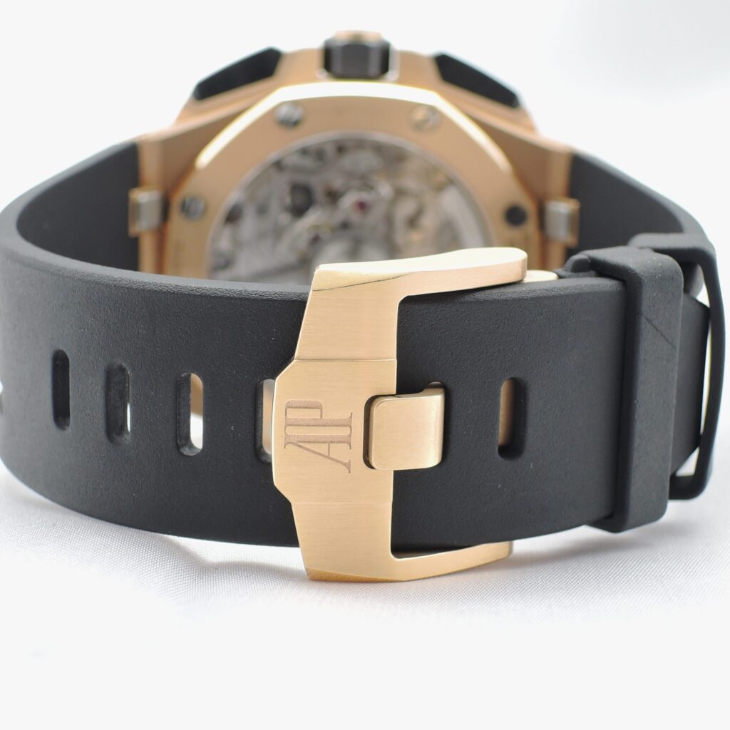 オーデマピゲ ロイヤルオーク オフショア クロノグラフ 26420RO.OO.A002CA.01 ブラック PG/CE 自動巻 Audemars Piguet Royal Oak Offshore Chronograph C008729