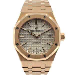 オーデマピゲ ロイヤルオーク オートマティック 15450OR.OO.1256OR.01 シルバー PG 自動巻 Audemars Piguet Royal Oak  C008440