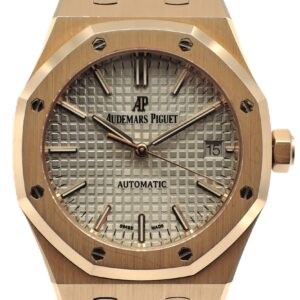 オーデマピゲ ロイヤルオーク オートマティック 15450OR.OO.1256OR.01 シルバー PG 自動巻 Audemars Piguet Royal Oak  C008440