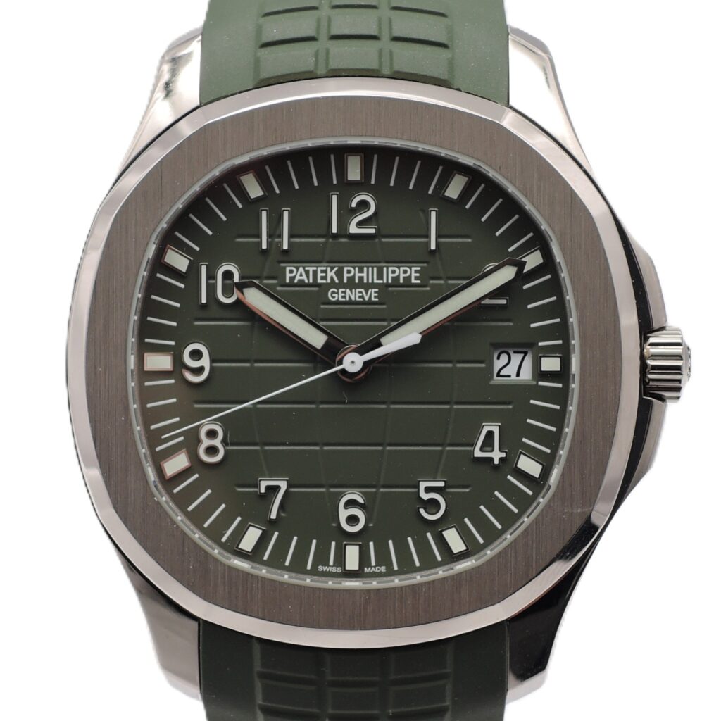 パテックフィリップ アクアノート ジャンボ 5168G-010 カーキグリーン WG 自動巻 Patek Philippe Aquanaut Khaki Green C008262