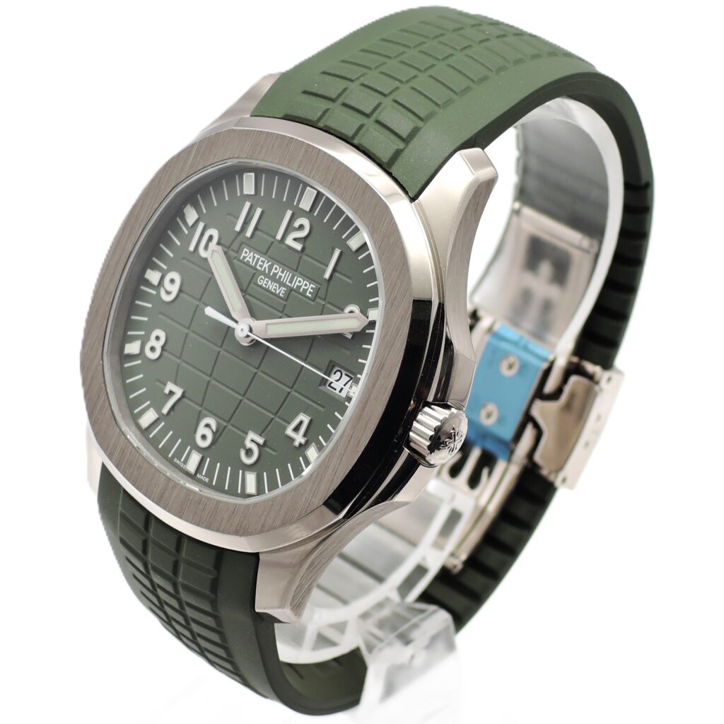 パテックフィリップ アクアノート ジャンボ 5168G-010 カーキグリーン WG 自動巻 Patek Philippe Aquanaut Khaki Green C008262
