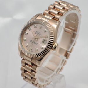 ロレックス デイトジャスト 26 179175G ピンク 10Pダイヤ PG金無垢 自動巻 Rolex Date-Just 26 C008060