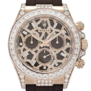 ロレックス コスモグラフ デイトナ 40 126555TBR ジラフ PG ダイヤモンド オイスターフレックス 自動巻 ROLEX Daytona Giraffe C008863